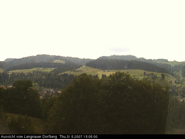 Webcam-Bild: Aussicht vom Dorfberg in Langnau 20070531-150500