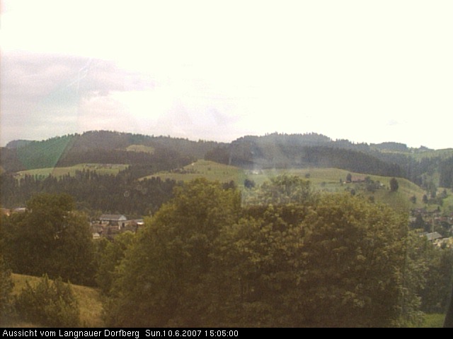 Webcam-Bild: Aussicht vom Dorfberg in Langnau 20070610-150500