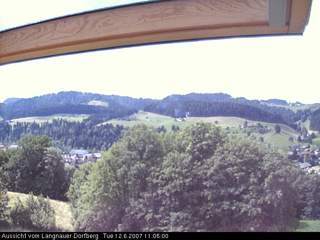 Webcam-Bild: Aussicht vom Dorfberg in Langnau 20070612-110500