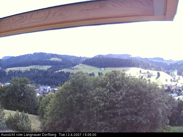 Webcam-Bild: Aussicht vom Dorfberg in Langnau 20070612-150500