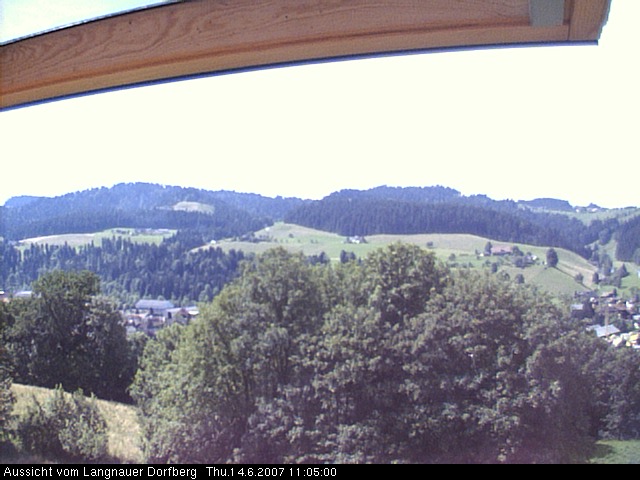 Webcam-Bild: Aussicht vom Dorfberg in Langnau 20070614-110500