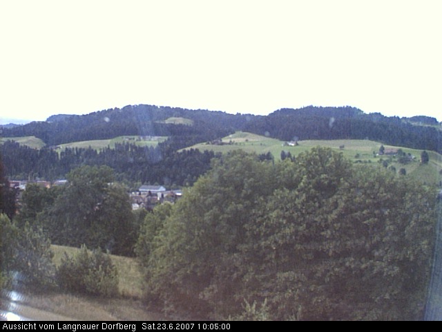 Webcam-Bild: Aussicht vom Dorfberg in Langnau 20070623-100500