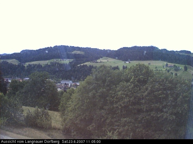 Webcam-Bild: Aussicht vom Dorfberg in Langnau 20070623-110500