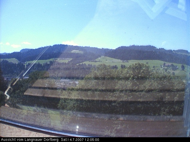 Webcam-Bild: Aussicht vom Dorfberg in Langnau 20070714-120500