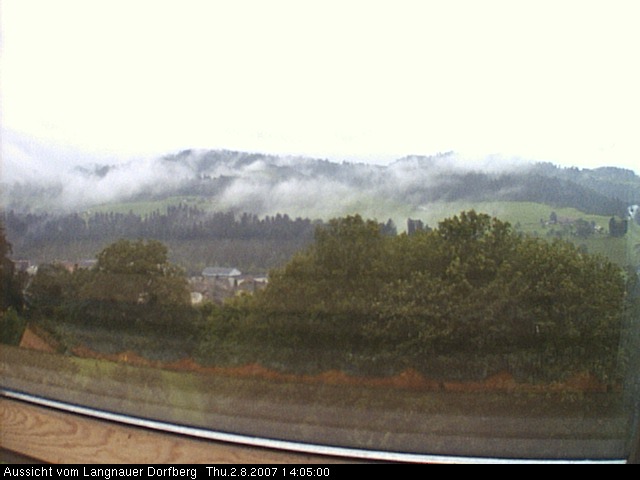 Webcam-Bild: Aussicht vom Dorfberg in Langnau 20070802-140500