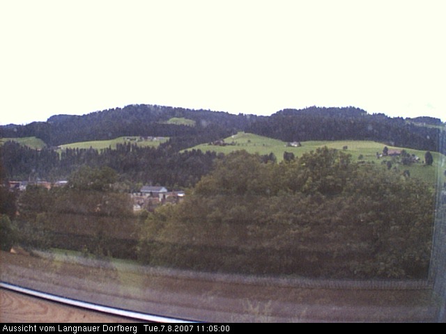 Webcam-Bild: Aussicht vom Dorfberg in Langnau 20070807-110500