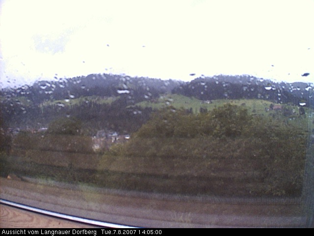 Webcam-Bild: Aussicht vom Dorfberg in Langnau 20070807-140500