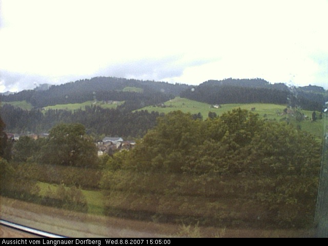 Webcam-Bild: Aussicht vom Dorfberg in Langnau 20070808-150500