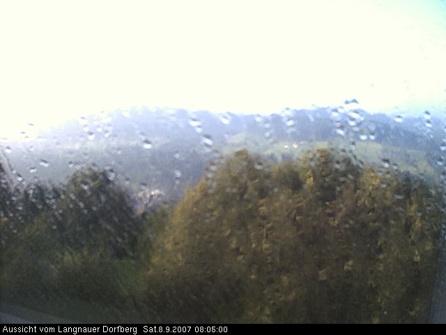 Webcam-Bild: Aussicht vom Dorfberg in Langnau 20070908-080500
