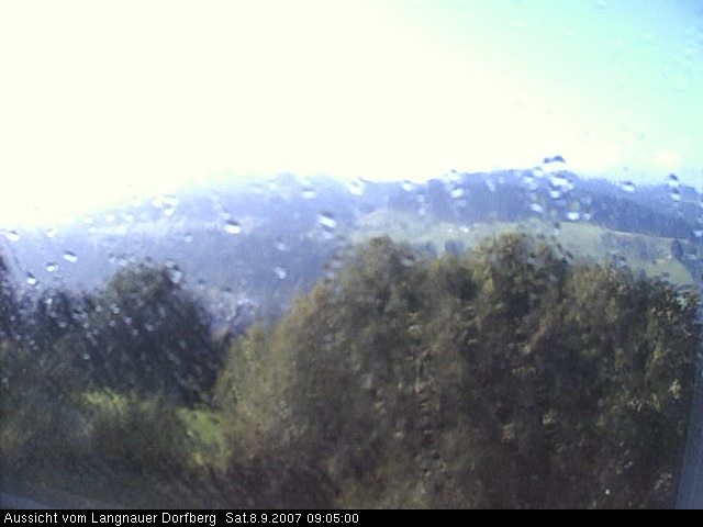 Webcam-Bild: Aussicht vom Dorfberg in Langnau 20070908-090500