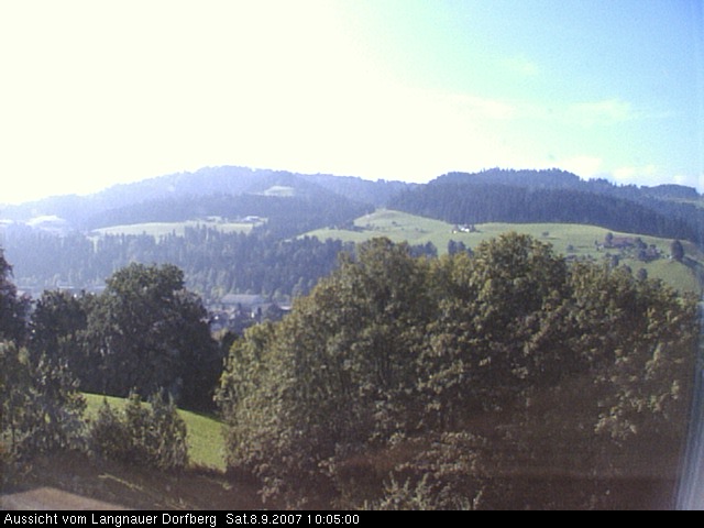 Webcam-Bild: Aussicht vom Dorfberg in Langnau 20070908-100500