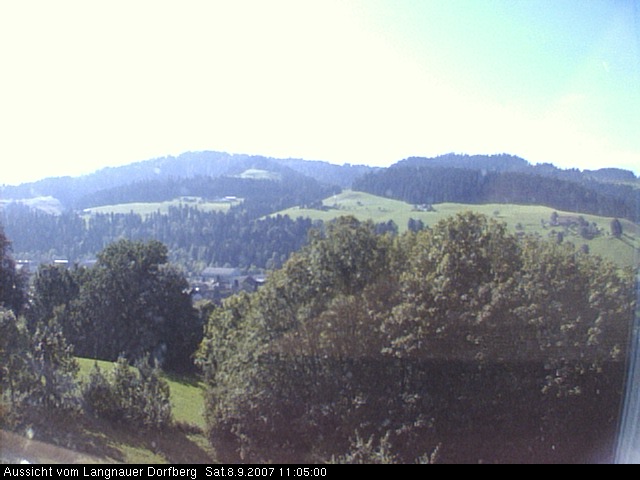 Webcam-Bild: Aussicht vom Dorfberg in Langnau 20070908-110500