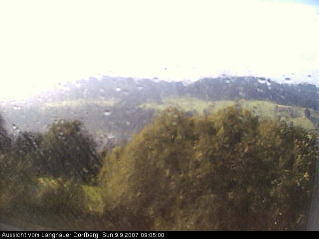 Webcam-Bild: Aussicht vom Dorfberg in Langnau 20070909-090500