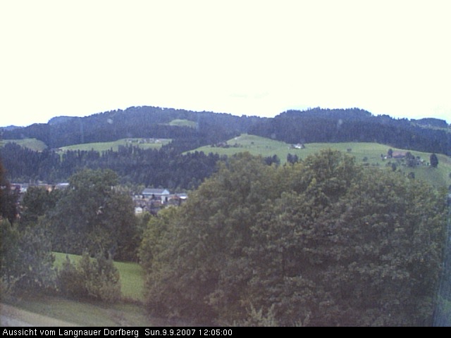 Webcam-Bild: Aussicht vom Dorfberg in Langnau 20070909-120500