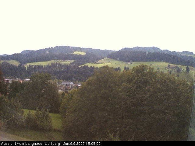 Webcam-Bild: Aussicht vom Dorfberg in Langnau 20070909-150500
