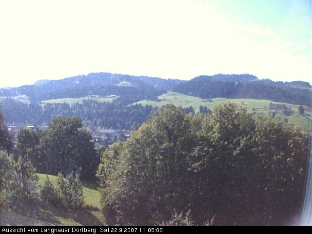 Webcam-Bild: Aussicht vom Dorfberg in Langnau 20070922-110500