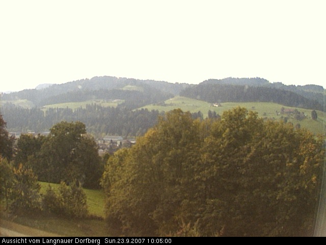 Webcam-Bild: Aussicht vom Dorfberg in Langnau 20070923-100500