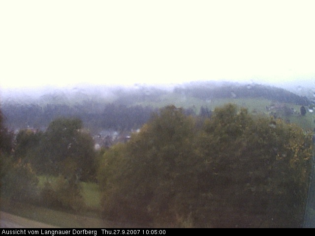 Webcam-Bild: Aussicht vom Dorfberg in Langnau 20070927-100500