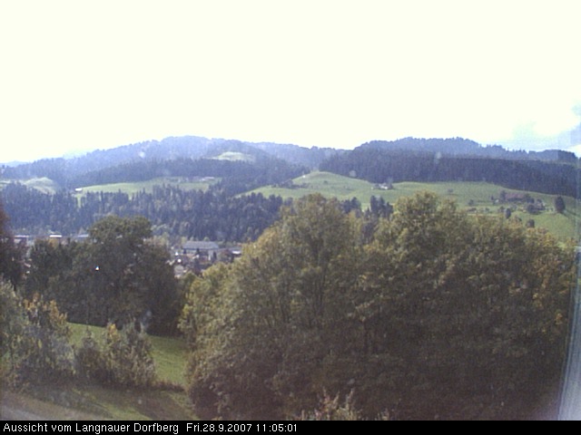 Webcam-Bild: Aussicht vom Dorfberg in Langnau 20070928-110500