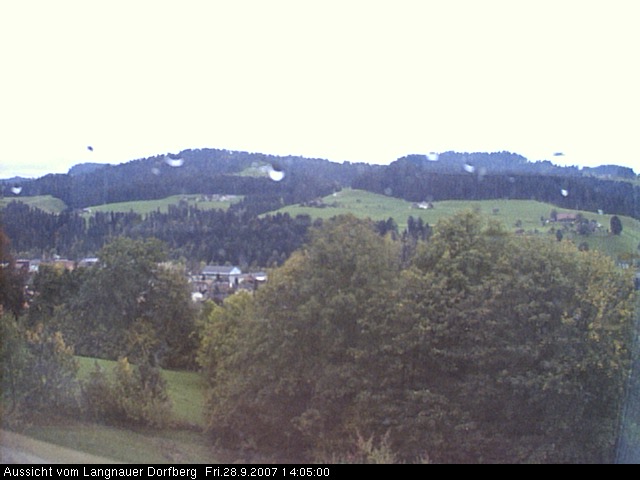 Webcam-Bild: Aussicht vom Dorfberg in Langnau 20070928-140500