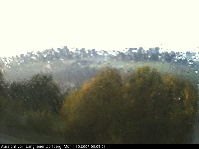 Webcam-Bild: Aussicht vom Dorfberg in Langnau 20071001-080500