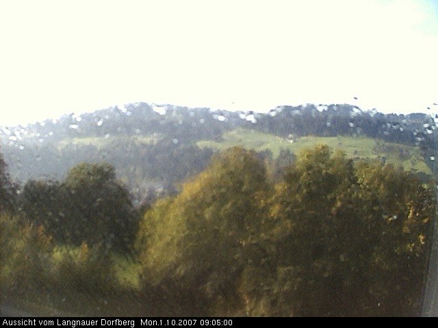Webcam-Bild: Aussicht vom Dorfberg in Langnau 20071001-090500