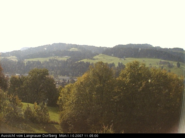 Webcam-Bild: Aussicht vom Dorfberg in Langnau 20071001-110500