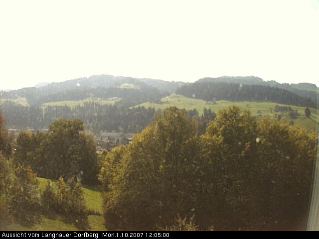 Webcam-Bild: Aussicht vom Dorfberg in Langnau 20071001-120500