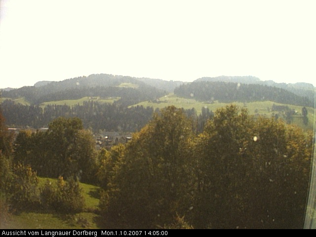 Webcam-Bild: Aussicht vom Dorfberg in Langnau 20071001-140500