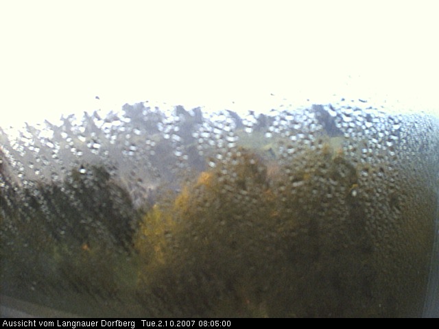 Webcam-Bild: Aussicht vom Dorfberg in Langnau 20071002-080500
