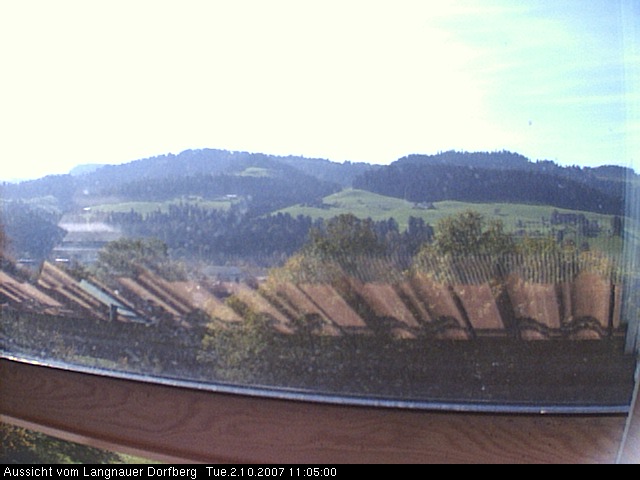 Webcam-Bild: Aussicht vom Dorfberg in Langnau 20071002-110500