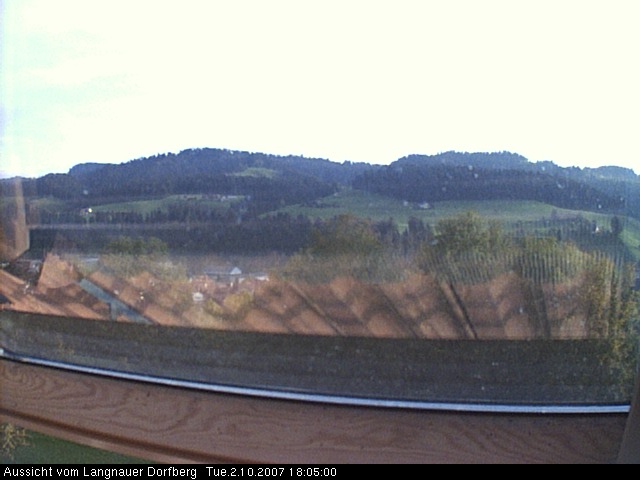 Webcam-Bild: Aussicht vom Dorfberg in Langnau 20071002-180500