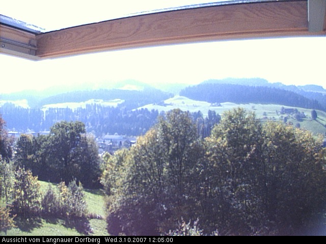 Webcam-Bild: Aussicht vom Dorfberg in Langnau 20071003-120500