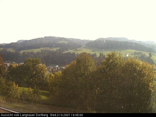 Webcam-Bild: Aussicht vom Dorfberg in Langnau 20071003-160500