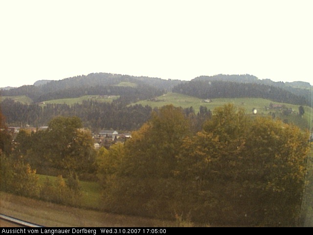 Webcam-Bild: Aussicht vom Dorfberg in Langnau 20071003-170500