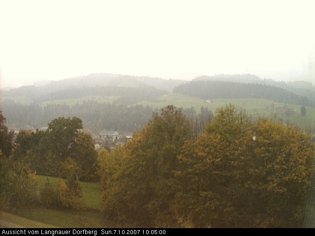 Webcam-Bild: Aussicht vom Dorfberg in Langnau 20071007-100500