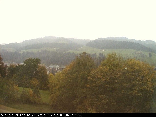 Webcam-Bild: Aussicht vom Dorfberg in Langnau 20071007-110500
