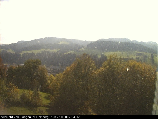 Webcam-Bild: Aussicht vom Dorfberg in Langnau 20071007-140500