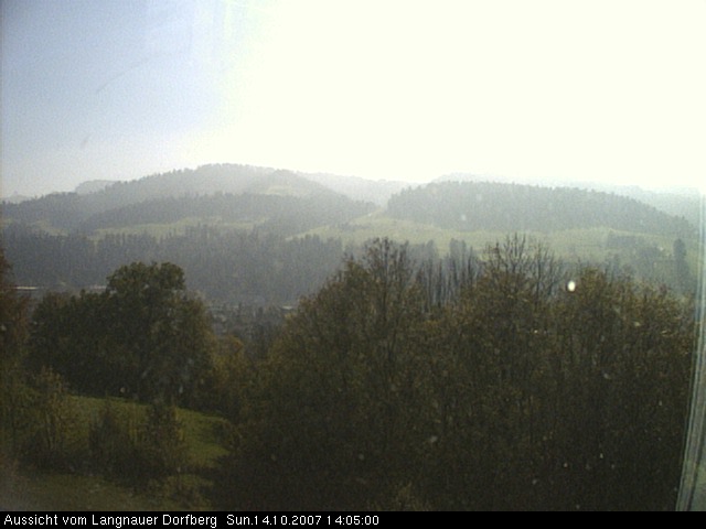 Webcam-Bild: Aussicht vom Dorfberg in Langnau 20071014-140500