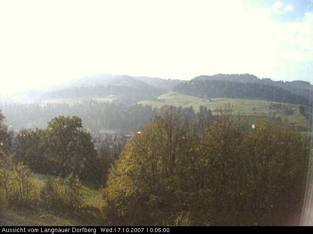 Webcam-Bild: Aussicht vom Dorfberg in Langnau 20071017-100500