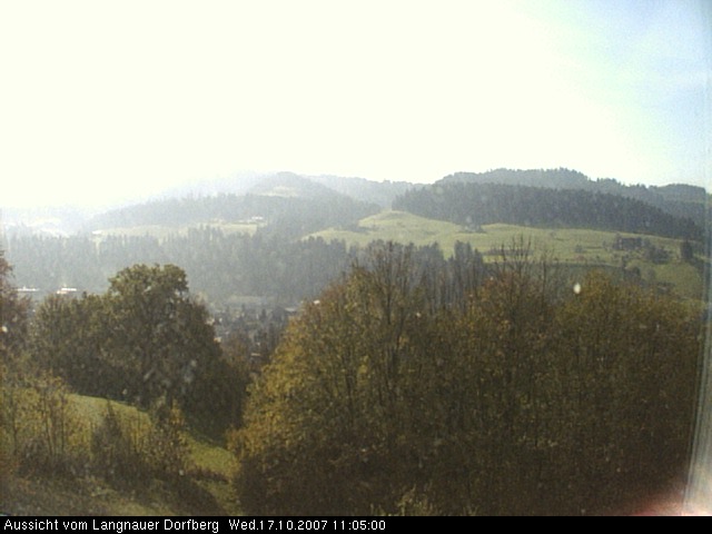 Webcam-Bild: Aussicht vom Dorfberg in Langnau 20071017-110500