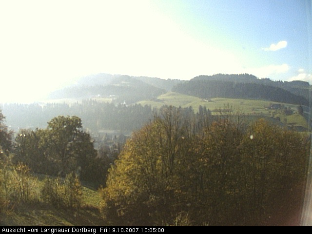 Webcam-Bild: Aussicht vom Dorfberg in Langnau 20071019-100500
