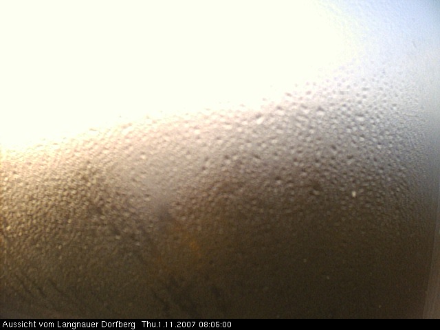 Webcam-Bild: Aussicht vom Dorfberg in Langnau 20071101-080500