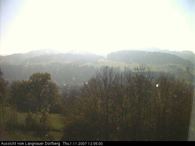 Webcam-Bild: Aussicht vom Dorfberg in Langnau 20071101-120500