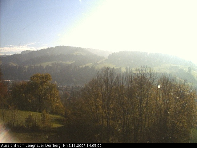 Webcam-Bild: Aussicht vom Dorfberg in Langnau 20071102-140500
