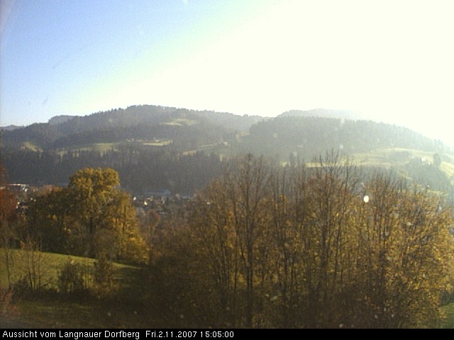Webcam-Bild: Aussicht vom Dorfberg in Langnau 20071102-150500