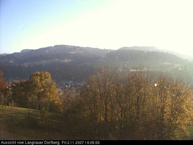 Webcam-Bild: Aussicht vom Dorfberg in Langnau 20071102-160500