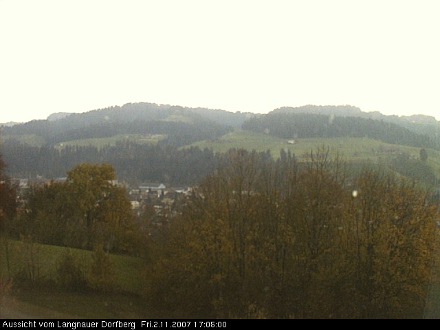 Webcam-Bild: Aussicht vom Dorfberg in Langnau 20071102-170500