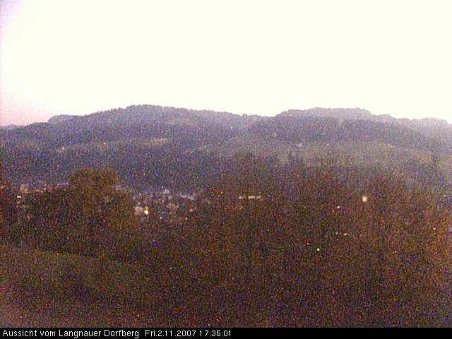 Webcam-Bild: Aussicht vom Dorfberg in Langnau 20071102-173500