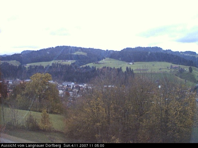 Webcam-Bild: Aussicht vom Dorfberg in Langnau 20071104-110500